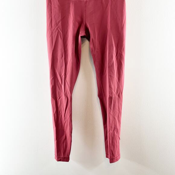 Lululemon Wunder Under High-Rise Leggings 25" Full-On Luxtreme Chianti Red 6 - Picture 10 of 11